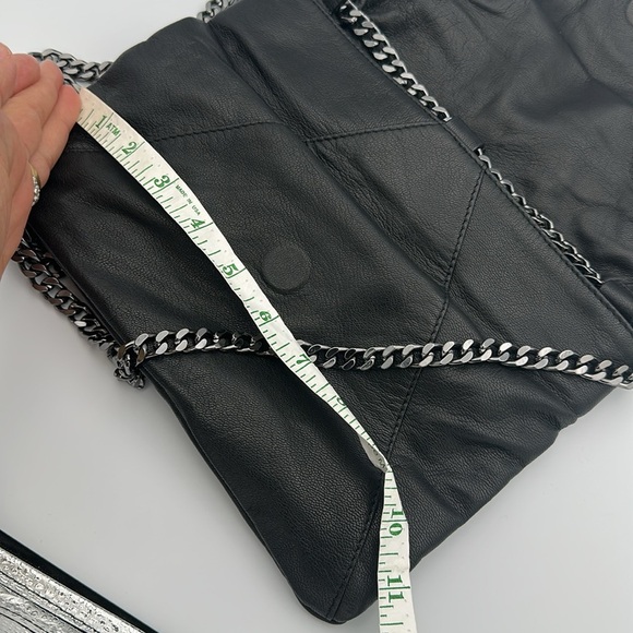 Moss Copenhagen Black Leather Crossbody / Clutch - Picture 11 of 11